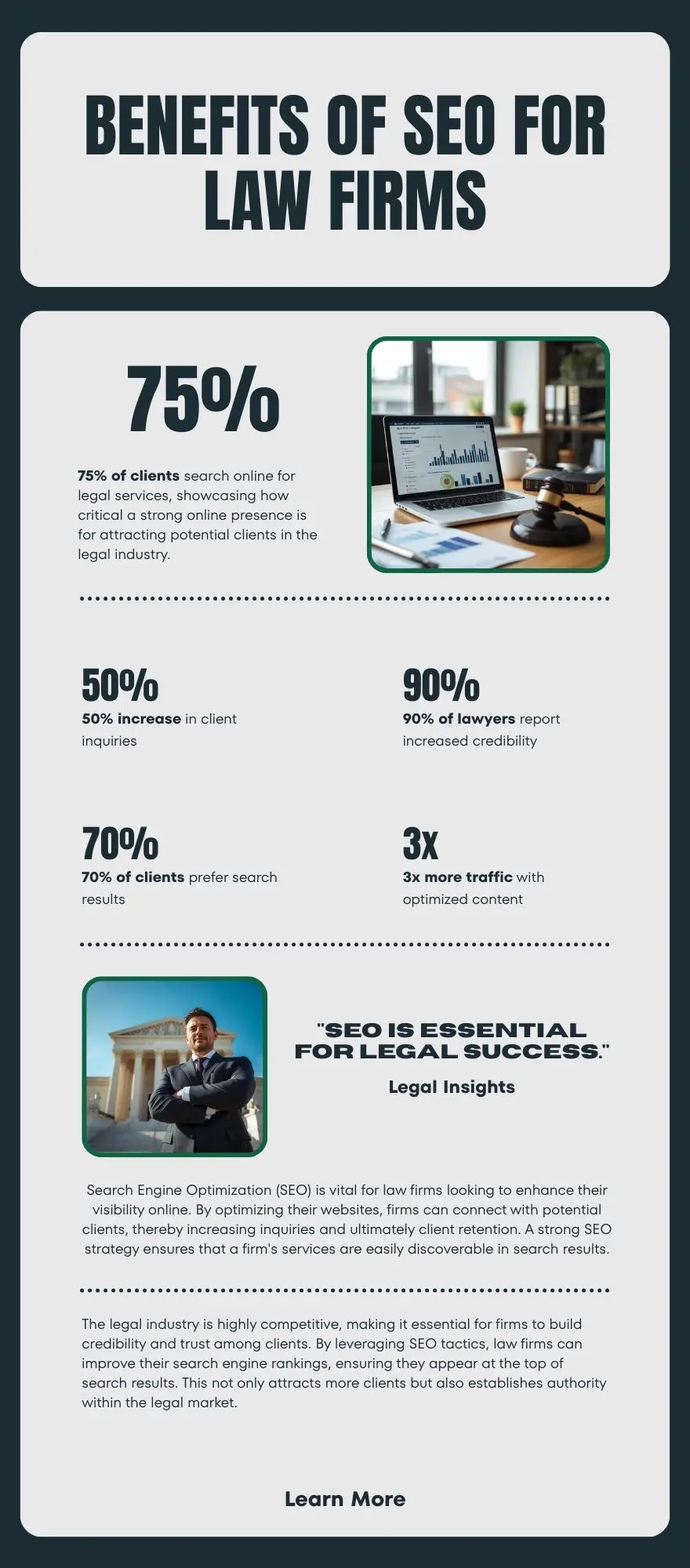 seo benefits law firm 